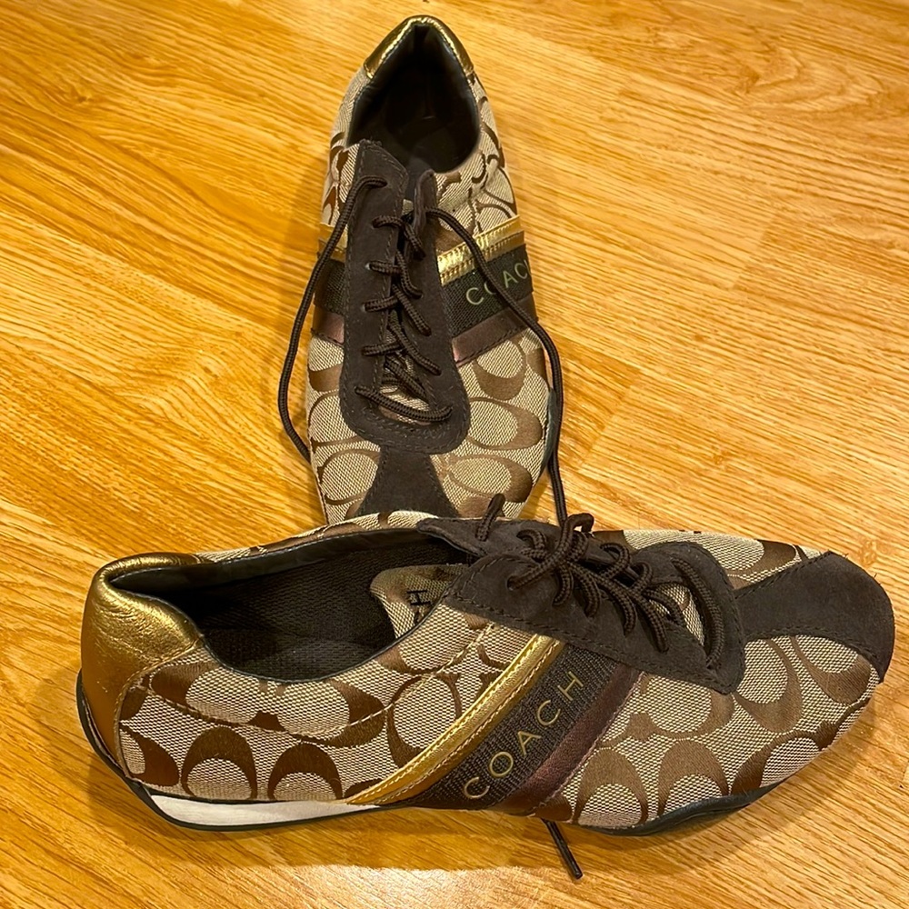 Brown Coach Jayme shoes